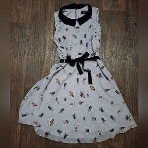 Dorothy Perkins Perfume Print Party Dress.